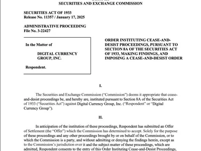 SEC charges Digital Currency Group for misleading investors - three, genesis, terra, bitcoin, luna, Cointelegraph, sec, million, may, Crypto