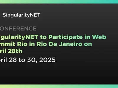 SingularityNET to Participate in Web Summit Rio in Rio De Janeiro on April 28th - rio, Coindar, ai, agi, Crypto, singularitynet