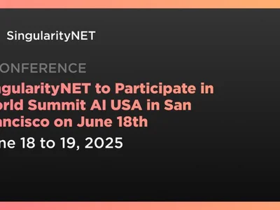 SingularityNET to Participate in World Summit AI USA in San Francisco on June 18th - Crypto, san, ai, world, singularitynet, Coindar, agi