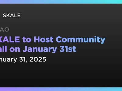 SKALE to Host Community Call on January 31st - Coindar, ethereum, skale, skl, token, Crypto