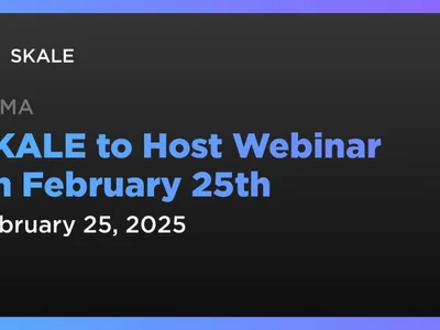 SKALE to Host Webinar on February 25th - token, ethereum, Crypto, Coindar, gas, skl, skale