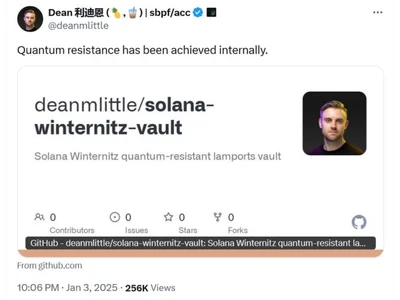 Solana is now quantum-resistant, Solana dev claims - quantum, Cointelegraph, one, Crypto, bitcoin, solana, ethereum, zeus network, vault