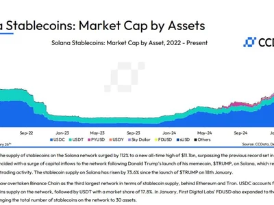 Solana stablecoin supply up 73% since TRUMP launch: CCData - donald trump, Cointelegraph, circle, ethereum, tron, stablecoin, solana, usdc, Crypto, memecoin, trump, usdt, jan, tether, second