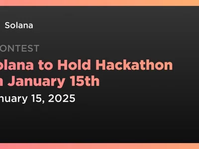 Solana to Hold Hackathon on January 15th - Coindar, america, Crypto, solana, second, crypto