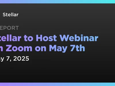 Stellar to Host Webinar on Zoom on May 7th - one, lumen, scp, Crypto, stellar, Coindar