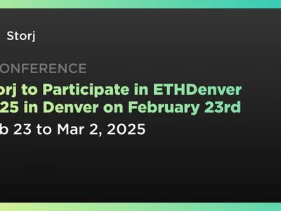 Storj to Participate in ETHDenver 2025 in Denver on February 23rd - storj, Coindar, one, Crypto