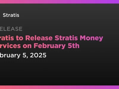 Stratis to Release Stratis Money Services on February 5th - polygon, stratis, base, arbitrum, strax, Coindar, Crypto, key, ethereum