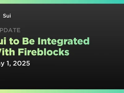Sui to Be Integrated With Fireblocks - sui, Coindar, defi, parallel, Crypto