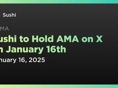 Sushi to Hold AMA on X on January 16th - sushi, Crypto, ama, amm, Coindar