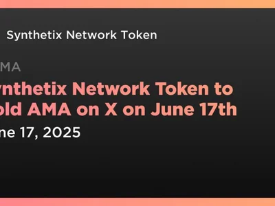 Synthetix Network Token to Hold AMA on X on June 17th - synth, ama, ethereum, Crypto, Coindar, defi, snx