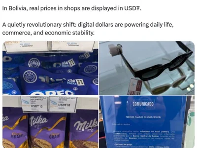 Tether USDT stablecoin seen on Bolivian store price tags - one, usdt, Crypto, tether, Cointelegraph