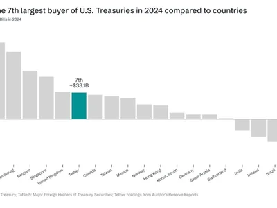 Tether’s US treasury holdings surpass Canada, Taiwan, ranks 7th globally - Cointelegraph, house, stablecoin, senate, world, tether, Crypto, 2024