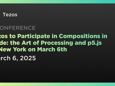 Tezos to Participate in Compositions in Code: the Art of Processing and p5.js in New York on March 6th - xtz, tezos, Coindar, Crypto, new