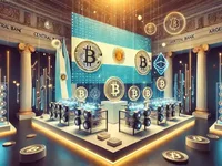 The Central Bank Of Argentina Hosts An Innovative Exhibit Featuring Live Bitcoin Mining Within An Art Display - bank, art, bitcoin