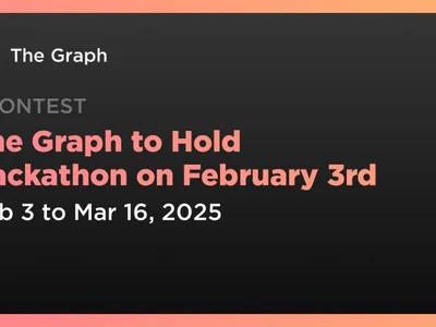 The Graph to Hold Hackathon on February 3rd - graph, one, Coindar, Crypto, grt