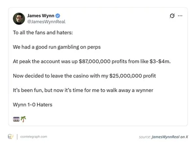This crypto trader just lost $100M, but he’s still not done - pepe, donald trump, one, wynn, trump, changpeng zhao, million, Cointelegraph, may, zero, crypto, fomo, Crypto, second, bitcoin