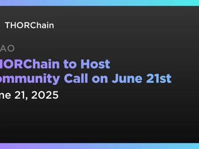 THORChain to Host Community Call on June 21st - Crypto, Coindar, thorchain