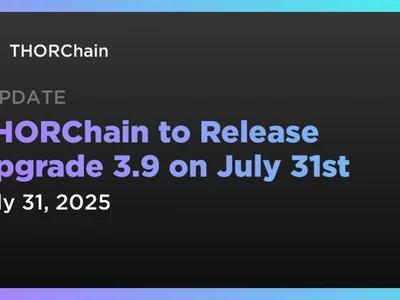 THORChain to Release Upgrade 3.9 on July 31st - thorchain, Crypto, Coindar