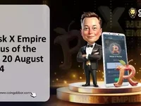 Today’s Musk X Empire Rebus of the Day 20 August 2024 - dogs, musk, empire