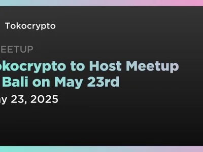 Tokocrypto to Host Meetup in Bali on May 23rd - tokocrypto, Coindar, token, Crypto, tko, bali