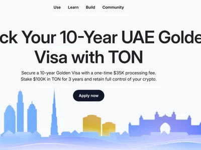 TON offers 10-year UAE golden visa for $100K in staked Toncoin - Crypto, ton, Cointelegraph, one, golden, visa, toncoin, may