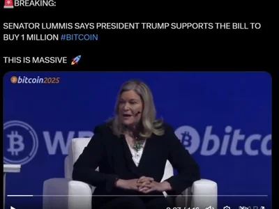 Trump supports bill to buy 1 million BTC — Senator Lummis - usdt, Cointelegraph, bitcoin, senate, tether, usdc, donald trump, circle, trump, genius, Crypto