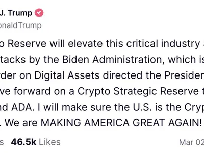 Trump tricked into pushing XRP for crypto reserve: Report - pac, Cointelegraph, xrp, 2024, ada, donald trump, Crypto, solana, crypto, trump