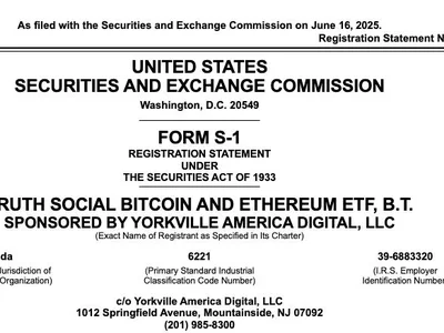 Trump’s Truth Social files S-1 for dual Bitcoin and Ether ETF - Cointelegraph, bitcoin, Crypto, donald trump, sec, crypto, btc, truth, eth, etf