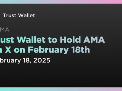 Trust Wallet to Hold AMA on X on February 18th - trust wallet, Coindar, 1inch, ama, app, Crypto, wallet, ethereum, changpeng zhao, twt