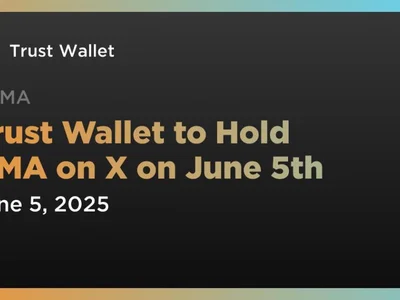 Trust Wallet to Hold AMA on X on June 5th - wallet, ama, 1inch, twt, Coindar, ethereum, Crypto, trust wallet