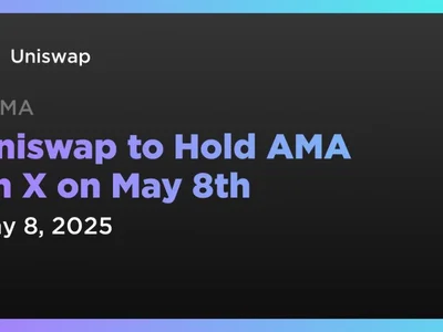 Uniswap to Hold AMA on X on May 8th - ethereum, Coindar, Crypto, ama, uniswap, uni