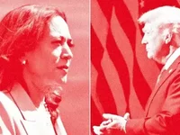 US Election 2024 :Trump Faces Challenge on Polymarket as Harris Closes In - donald trump, 2024, trump