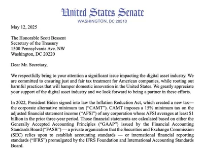 US lawmakers call for change in corporate digital asset taxes - 2024, Cointelegraph, act, second, senate, Crypto, one, donald trump