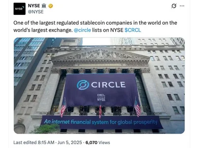 USDC issuer Circle debuts public trading on New York Stock Exchange - second, april, stablecoin, usdt, usdc, circle, Cointelegraph, tether, Crypto, pyusd, paypal usd
