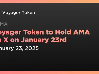 Voyager Token to Hold AMA on X on January 23rd - token, vgx, Coindar, ama, Crypto, one