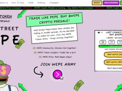 $WEPE Can Be the Next 100x Altcoin as Tariff Wars and Senator Warren Line Up to Help Crypto - trump, Crypto, meme, eth, bnb, crypto, coin, one, NewsBTC, bitcoin