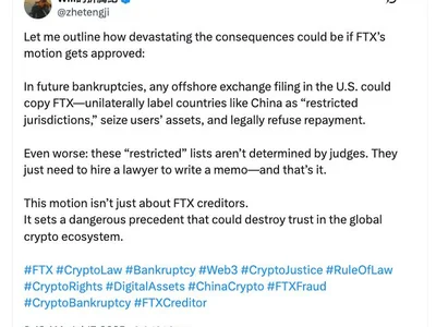 Why FTX ruling on China payouts matters: Global precedent at stake - ftx, Cointelegraph, motion, Crypto