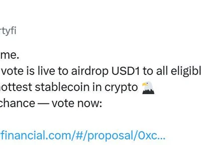 World Liberty Financial floats USD1 airdrop to WLFI holders - usdc, tether, usdt, april, trump, Cointelegraph, stablecoin, Crypto