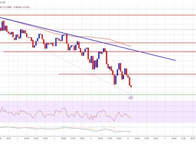 XRP Price Dips Further: Key Support Levels In Jeopardy - xrp, NewsBTC, near, level, Crypto