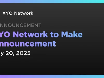XYO Network to Make Announcement - Coindar, Crypto, xyo network, xy, xyo