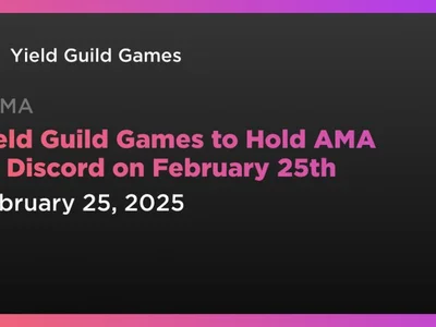 Yield Guild Games to Hold AMA on Discord on February 25th - yield guild games, games, game, nft, guild, defi kingdoms, Crypto, ama, ygg, Coindar