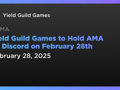 Yield Guild Games to Hold AMA on Discord on February 28th - games, ama, nft, yield guild games, Coindar, guild, ygg, yield, Crypto