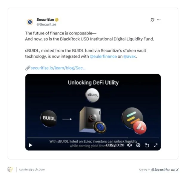 sBUIDL, BlackRock’s tokenized treasury fund, explained
