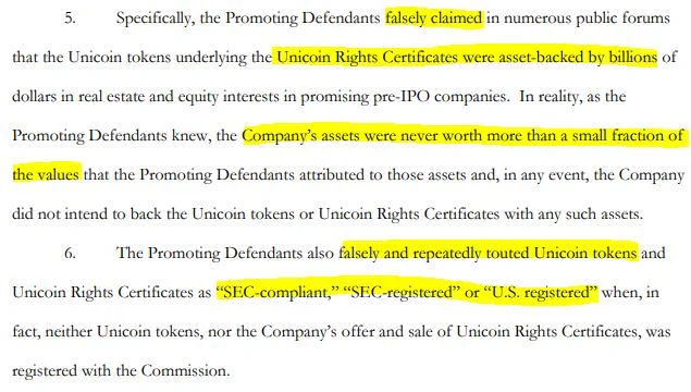 SEC charges Unicoin crypto platform over alleged $100 million fraud