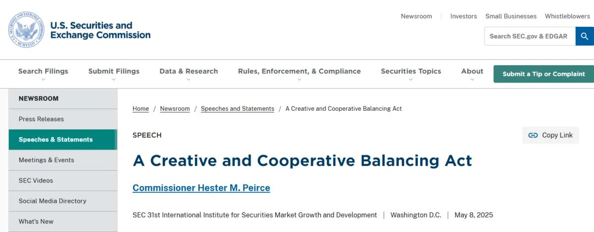 SEC considers new rules easing security token issuance