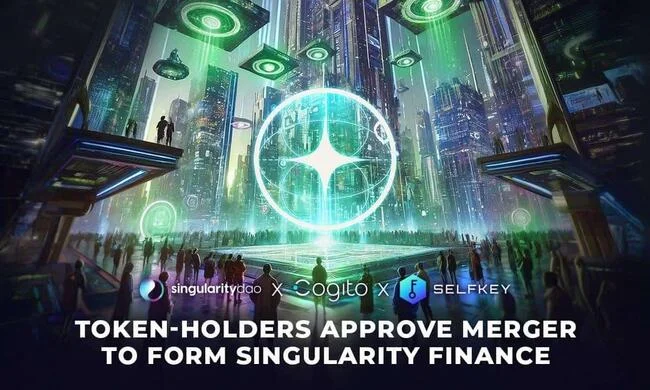 SingularityDAO, SelfKey and Cogito Finance Token-Holders Approve Merger to Form Singularity Finance