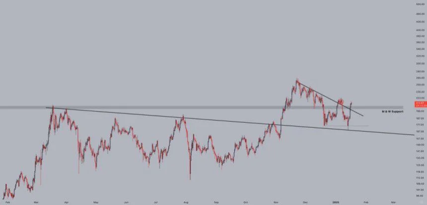 Solana Reclaims Monthly And Weekly Support Levels – Expert Sets $330 Target