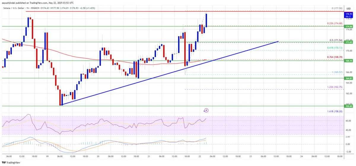 Solana (SOL) Aims Higher With Strong Buyer Support, Next Stop $200?