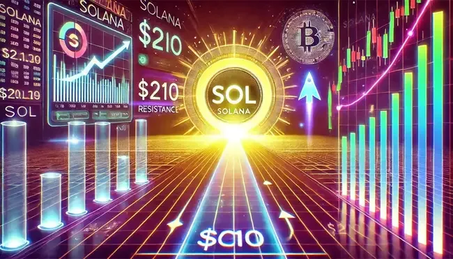 Solana (SOL) Approaches Make-or-Break Resistance: $210 Target in Sight