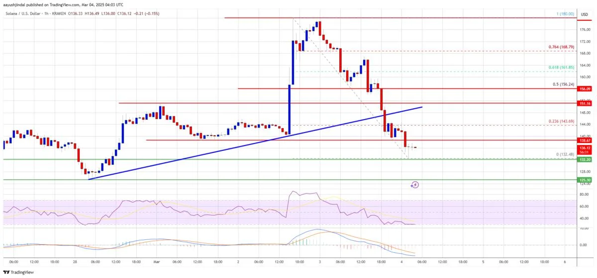 Solana (SOL) Plunges 20%—Key Support Levels Now in Focus